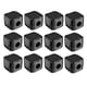 thumbnail image 1 of Paquete de 12 clips magnéticos para gestión de cables, soporte para cable de carga eléctrica de teléfono, organizador de cables de escritorio, color negro, 1 of 8