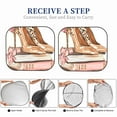 thumbnail image 7 of Uemuo Stylish High Heels On Books Printed 2 PCS Car Windshield Sun Shade, Auto Sun Heat and UV Rays Blocker, Foldable Automotive Front Window Sunshade Protector, 7 of 7