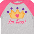 thumbnail image 4 of Inktastic Princess Crown 2nd Birthday I'm Two Girls Toddler T-Shirt, 4 of 5