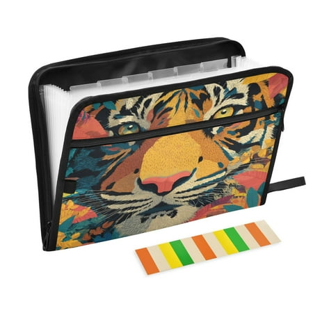 Organ Folder 14.2 x 0.8 x 10.6 Inches 13 Separate Pockets A4 Size Documents Folder A Sort Storage File Manager For The Home Office Orange Tiger Cartoon Organ Folder 14.2 x 0.8 x 10.6 Inches 13 Separate Pockets A4 Size Documents Folder A Sort Storage File Manager For The Home Office Orange Tiger Cartoon