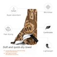 thumbnail image 3 of Toalla de playa Labubu, suave, de secado rápido, resistente a la arena, para natación, piscina, yoga, gimnasio, camping, toallas de baño ligeras, regalo para niños, niñas, niños y adultos, 31,5 x 63, 3 of 8