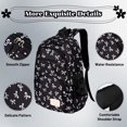 thumbnail image 4 of BUTIED Schoolbag Set with Cute Bow, Lightweight Bookbag with Shoulder Bag Pencil Case, Perfect for 4-12, 4 of 7