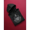 thumbnail image 3 of Space Geometric Hoodie Women -Image by Shutterstock, Female Small, 3 of 4