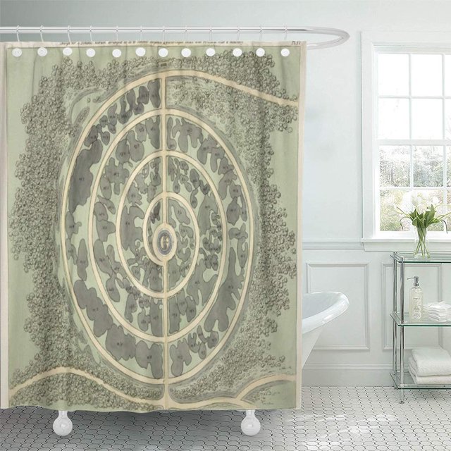 ABPHQTO Fine for Botanic Garden from Hints Fo English School Cortina de ducha 160x180 cm