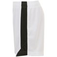 thumbnail image 3 of SOLS - Pantalones cortos de fútbol modelo Olimpico para niños (Blanco/Negro), 3 of 3