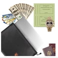 thumbnail image 4 of Xihbxyly Bolsa Ignífuga para Documentos, con Doble Protección Contra Fuego y Agua, para Guardar Dinero En Efectivo, Joyas y Archivos Importantes, Flexible y Portátil, para Emergencias, 29 X 20 Cm., 4 of 4