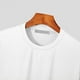 thumbnail image 5 of pstuiky camisetas camisas para hombre, Sudadera con capucha informal holgada de color liso y manga corta para hombre camisas casuales para hombre l, 5 of 5