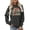 Grey, variant on Floral Print Women's Sweatshirt Grandma Long Sleeve Crewneck Regular Fit Fall Trendy Pullover Sweater