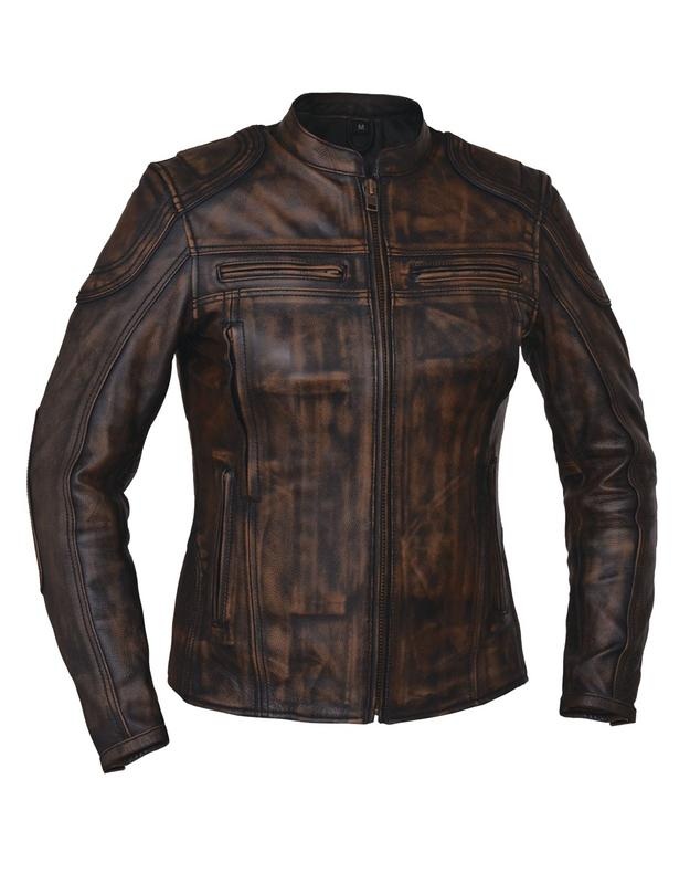 unik ultra motorcycle vest Ladies Nevada Brown Ultra Motorcycle Jacket Walmart com