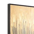 thumbnail image 4 of 36" x 48" Melting Drip Abstract Framed Wall Art with Black Frame, by DecMode, 4 of 9