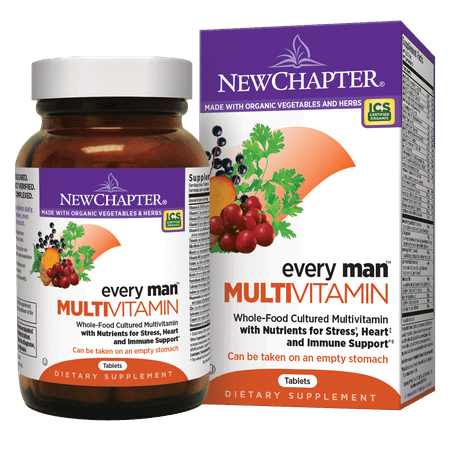 New Chapter Every Man Multivitamin Tablets, 48 Ct