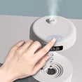 thumbnail image 4 of Ounissouiy Humidificador de aire para un ambiente pacífico en cualquier lugar Humidificador de aire con forma de gota de agua levitante Humidificadores Blanco, 4 of 6