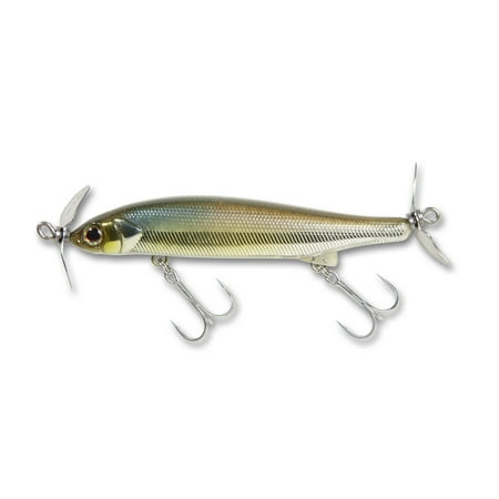UPC: 0843459012534 | Jackall Fishing I-PROP75 HL WAKASAGI Sinking Prop Baits [JIPROP75S-HLW]