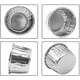 thumbnail image 3 of Taza desechable para hornear pasteles a prueba de aceite, doble cara, oro + plata (50 piezas) Ormromra LL-2030, 3 of 7