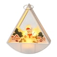 thumbnail image 5 of Clearance Under $10 LED Triangular Wind Light – Set of 3 Battery-Operated Flameless Christmas Candles with Warm Glow for Holiday Tabletop, Mantel & Party Decor, Style C, 5 of 5