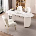 thumbnail image 2 of Work Organizers Office Desk Computer Executive Table Office Desk Desktops Scrivania Cameretta Bureau Tafel Office Furniture My Lux Decor Round, 2 of 10