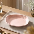 thumbnail image 2 of Oval Shaped Serving Dinner Plate with Inner Groove for Daily Home Meals and Snack Serving, 2 of 6