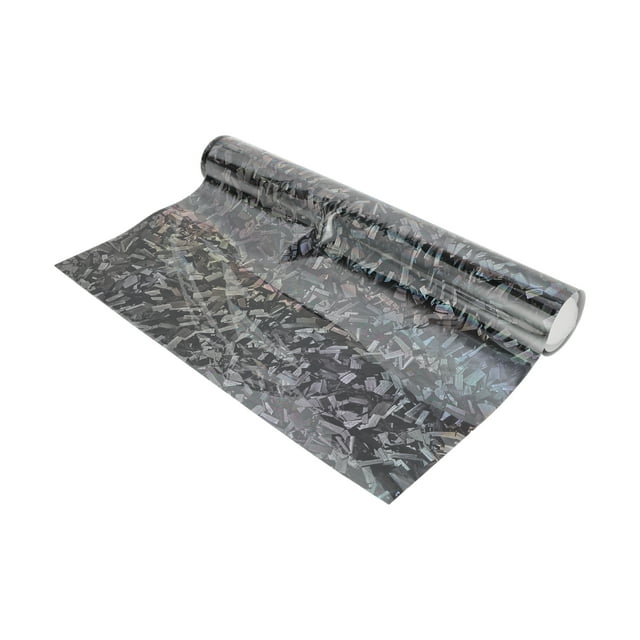 Cinta de rayas Unique Bargains 30x100cm Textura Forjada Rayas de Coche Calcomanías de Rayas para Coche, Motocicleta y Carreras de Barcos Stickers Holográficos 1 Pc