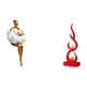 thumbnail image 1 of Figura de estatua de arte,Estatua de arte Decoración Arte abstracto Escultura Estatuilla,Escultura abstracta de fuego,Estatua de arte abstracto,adorno decorativo para el hogar,Escultura de, 1 of 8