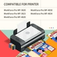 thumbnail image 5 of 822XL Ink Cartridges Compatible for Epson 822 Ink Cartridges for Epson Workforce Pro WF-3820 WF-4833 WF-4820 WF-4830 WF-4834(Black, Cyan, Magenta, Yellow,4-Pack), 5 of 9