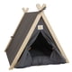 thumbnail image 1 of Cojín Suave, Estable Y Duradero, Gran Espacio, Tienda Tipi Clásica Gris para Mascotas Con Tela de Para Perros y Gatos, 1 of 8