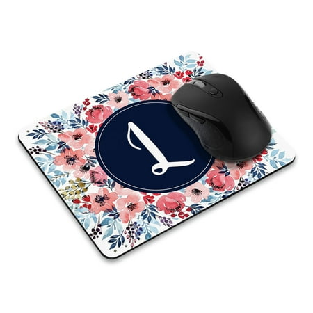 WIRESTER 8.66x7.08 in Rectangle Mouse Pad with Non-Slip Rubber Base for Computers  Laptop  Office & Home - Watercolor Flower L price history on PriceWatchPro