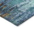 thumbnail image 3 of Addison Rugs Chantille Indoor/Outdoor Transitional Abstract Blue Machine Washable Rectangle Rug, 3' x 5', 3 of 8