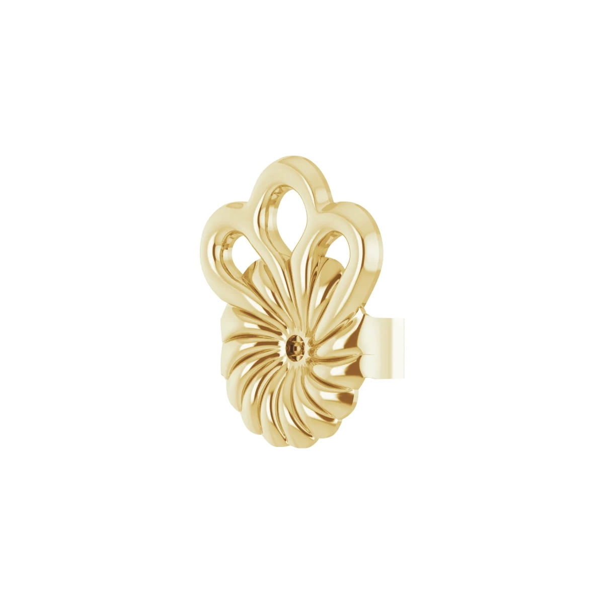 SuperJeweler 14K Yellow Gold 8mm Earring Stabilizer Backs for Heavy Earrings for Women