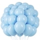 thumbnail image 1 of Globos de fiesta Voircoloria de látex azul claro, 12 pulgadas, paquete de 66, 1 of 8