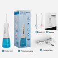 thumbnail image 4 of Irrigador Oral Portátil Limpiador De Dientes Eléctrico Tanque De Agua De 300 Ml Limpiador Para Blanquear Los Dientes Con Dispositivo Ultrasónico De Viaje Para El Hogar Para La Limpieza De Dientes Inevent CE007374-01, 4 of 6