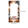 thumbnail image 2 of Halloween Photo Booth Frame Backdrop, Large Fabric Self‑Picture Prop with Metal Grommets for Holiday Party Photo‑Taking Decoration, 2 of 3