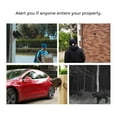 thumbnail image 6 of eMACROS Wireless Driveway Alarm, 1/2 Mile Long Range, Solar Powered, Motion Sensor, Outdoor Chimes, 6 of 6