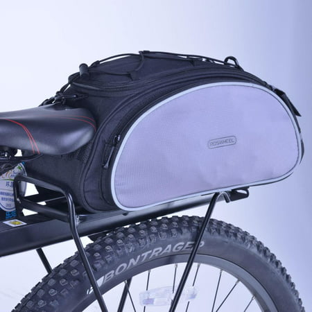 Ktaxon Bicycle Bike Seat Shoulder Bag Rear Tail Rack Pannier Cycling Handbag