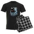 thumbnail image 6 of CafePress - Awesome Shark Art! Men's Dark Pajamas - Men's Dark Loose Fit Cotton Pajama Set, 6 of 7