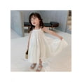 thumbnail image 3 of Alvage Baby Girls Tutu Dress Toddler Tulle Dresses Long Sleeve Cotton Tutu Dress Sleeveless Infant Dress Party Tulle Sundress, 3 of 6