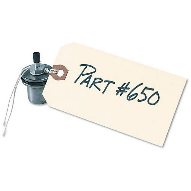 Strung Shipping Tags, 11.5 pt Stock, 4.75 x 2.38, Manila, 1,000/Box Strung Shipping Tags, 11.5 pt Stock, 4.75 x 2.38, Manila, 1,000/Box