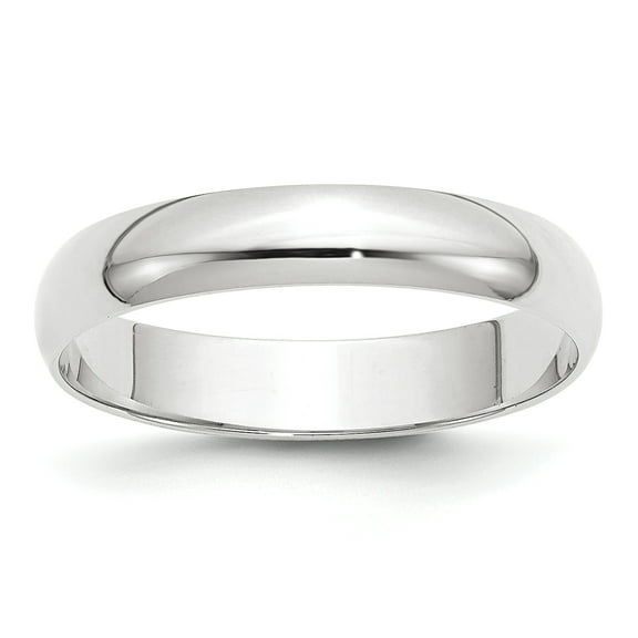 14KW 4mm Lightweight Half Round Band Size 11.5