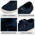 thumbnail image 4 of JENN ARDOR Women Slip On Sneakers Classic Low Top Canvas Shoes Causal Comfortable Walking Flats, 4 of 8