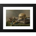 thumbnail image 2 of Pieter Claesz 14x11 Black Modern Framed Museum Art Print Titled - Vanity Still Life (1630), 2 of 5