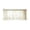 White, variant on THOPBPRK Kitchen Cafe Curtains Rod Pocket Sheer Curtains Fresh Small Window Short Drapes Delicate Light Filtering Voile Valances for Bathroom Home Basement Window , 1Pack Beige