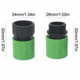 thumbnail image 6 of QHUDLV Garden Watering Hose ABS Quick Connector 1/2 End Double Male Hose Coupling Joint Extender I5Y8 Set Pipe Adapter Tube for Hose, 6 of 9