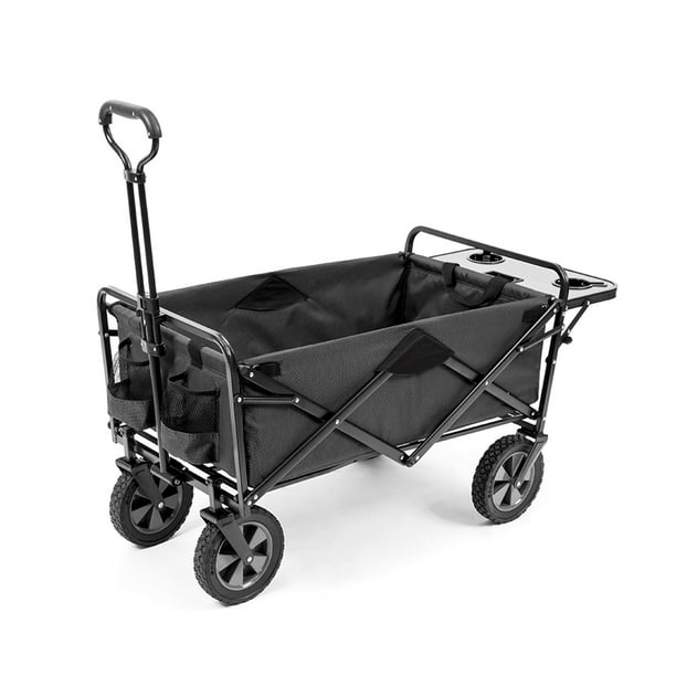Mac Sports WTC-169 Collapsible Outdoor Utility Wagon with Folding Table