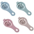 thumbnail image 1 of 4 Pcs Wheat Stalk Egg White Separator, Egg Separation Filter, Kitchen Baking Gadget, 1 of 9