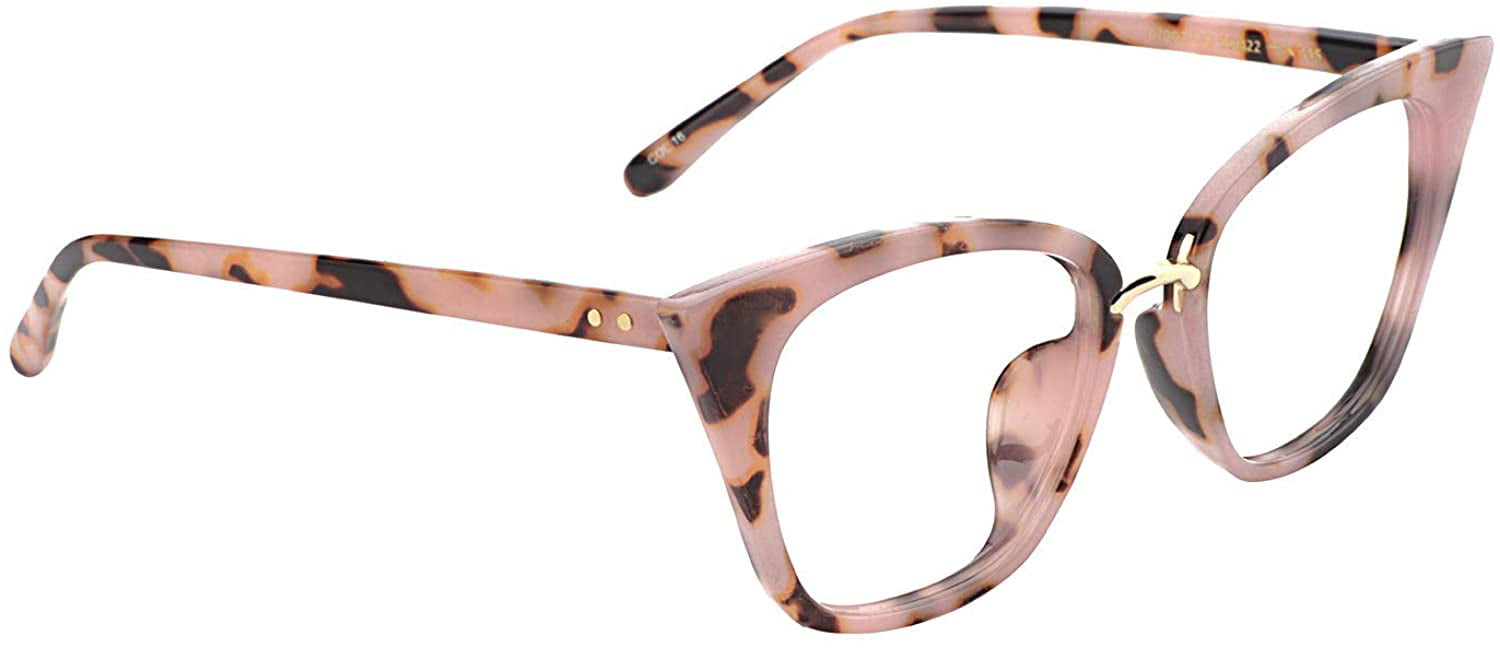 Zeelool Cat Eye Blue Light Blocking Glasses for Women 100% UV400 Protection Eyewear Martha FA0457 