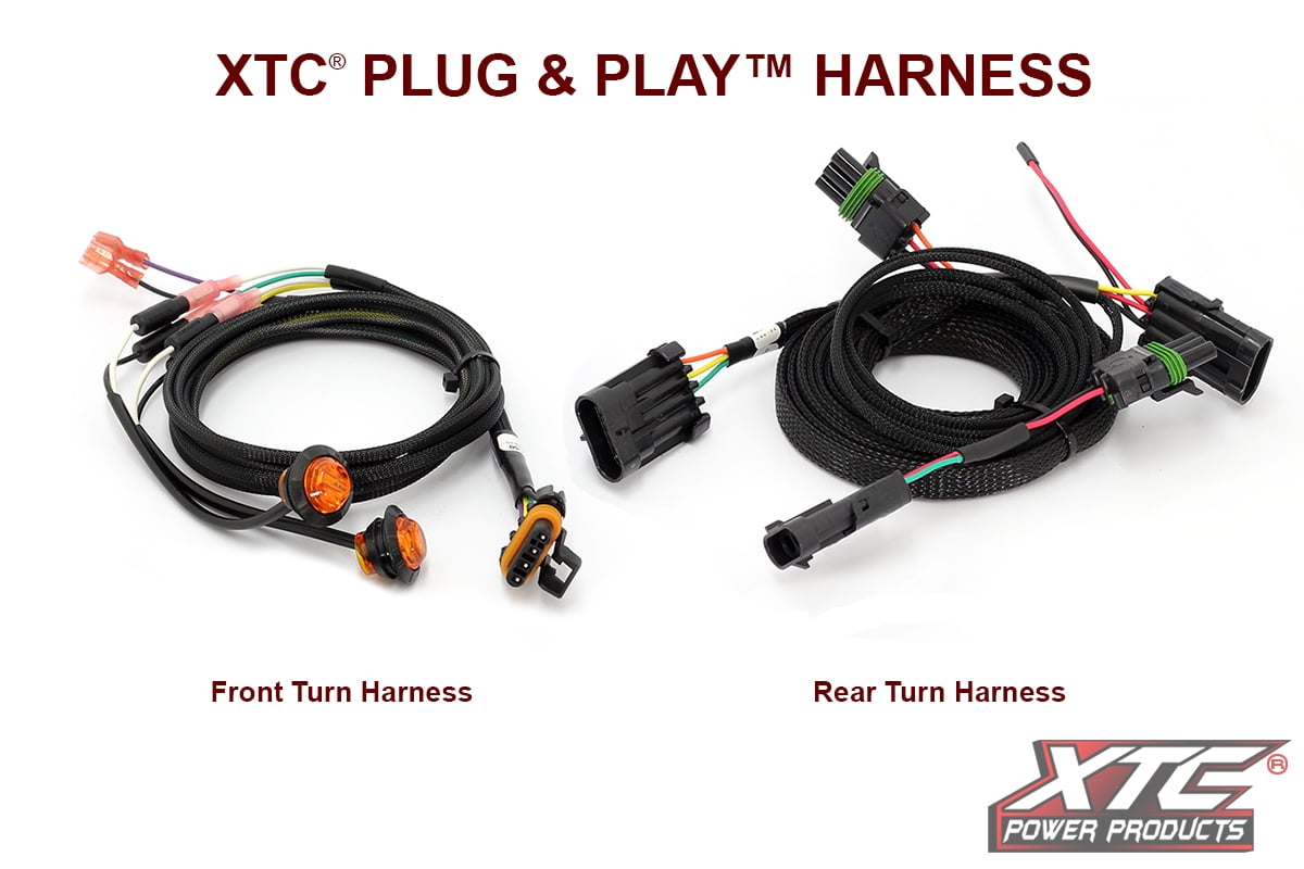 XTC Power Products Self Canceling UTV Turn Signal Kit for Can Am Maverick X3