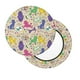 thumbnail image 2 of Balery Colorful Poodle Dog Fundas de asiento para taburete de bar redondo de tela de terciopelo ajustables que protegen de arañazos y manchas para sillas de 14 a 17 pulgadas.-12 inch, 2 of 7