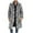 White, variant on Nmnitkp Men's Luxury Faux Fur Coat Jacket Winter Warm Long Coats Overwear Outwear & High Quality Fabric Boys Winter Coat Easy Cleaning Care Coat