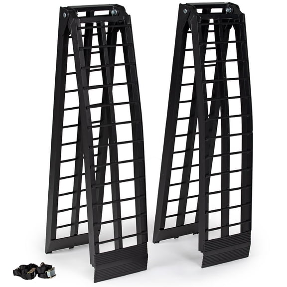 Titan Ramps 8' ATV Ramps, Arched, 1200 lb Capacity, 2 Piece