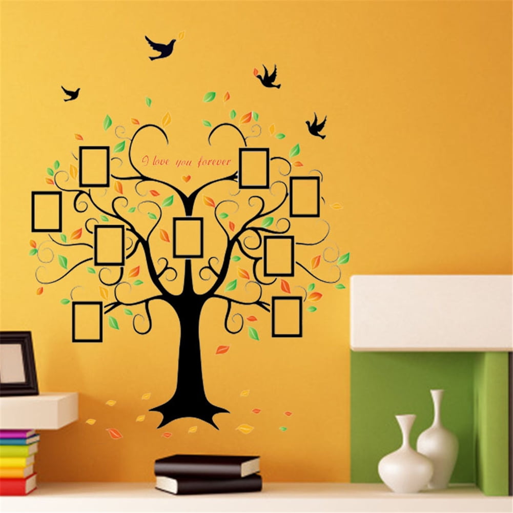 Photo Frame Art Big Tree Wall Sticker Bedroom Living Room Background Backdrop Home Decoration Wall Decal Walmart Canada
