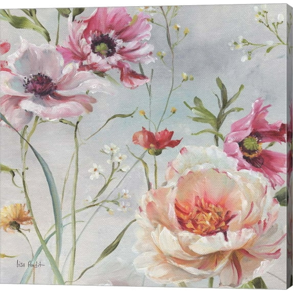 Antique Garden III by Lisa Audit, Canvas Wall Art, 12W x 12H